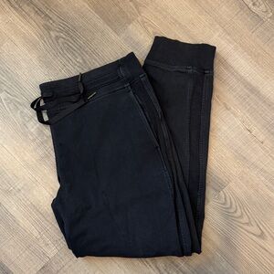 Lululemon Black Loop Back Jogger Pants